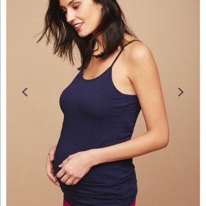 Navy Maternity Tank NWT
